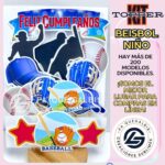 Kit Topper Beisbol Niño #KIT-022