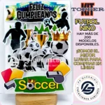 Kit Topper Futbol Niño #KIT-071