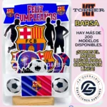 Kit Topper Futbol Barsa #KIT-066