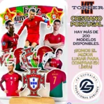 Kit Topper Fútbol Cristiano Portugal #KIT-068