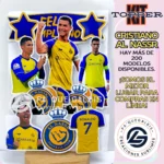 Kit Topper Fútbol Cristiano AlNassr #KIT-067