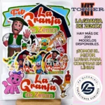 Kit Topper La Granja de Zenon #KIT-108