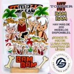Kit Topper Los Picapiedras BAM BAM #KIT-115