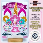 Kit Topper Unicornio Carita #KIT-211