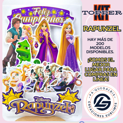 Kit Topper Rapunzel #KIT-173