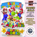 Kit Topper Mario Bross SOLO #KIT-122