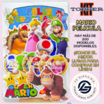 Kit Topper Mario Bross LA PELICULA #KIT-123