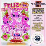 Kit Topper Stich ROSADO #KIT-202