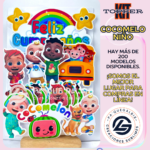 Kit Topper Cocomelon Niño #KIT-044