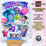 Kit Topper Monster Inc BOO NIÑA #KIT-135