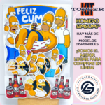 Kit Topper Homero Simpsons #KIT-087