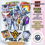 Kit Topper Free Fire #KIT-063