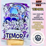 Kit Topper Intensamente TEMOR #KIT-095