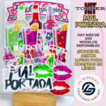 Kit Topper ron Mal Portada #KIT-228