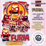 Kit Topper Intensamente FURIA #KIT-094