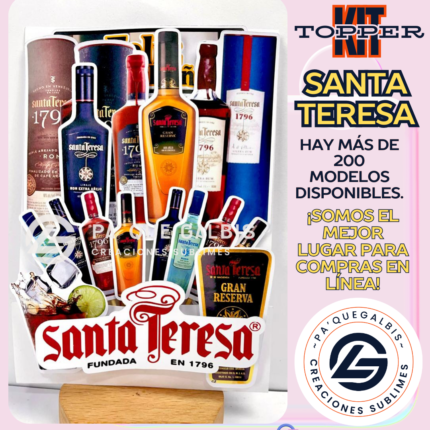 Kit Topper Ron Santa Teresa #KIT-227