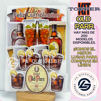 Kit Topper Ron Old Parr #KIT-225