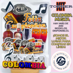Kit Topper Colombia Música vallenato #KIT-046