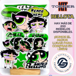 Kit Topper chicas superpoderosas Bellota #KIT-038