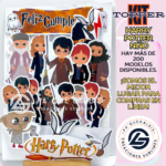 Kit Topper Harry Potter Niños  #KIT-081