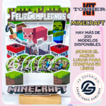 Kit Topper MineCrasft #KIT-129
