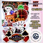 Kit Topper Casino Fichas #KIT-037