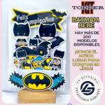 Kit Topper Batman Bebe #KIT-013
