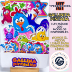 Kit Topper La Gallinita Pintadita #KIT-107