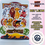 Kit Topper Rey León #KIT-186