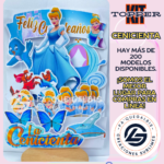 Kit Topper princesas Cenicienta #KIT-168
