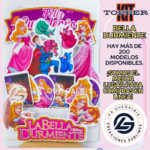 Kit Topper princesas Bella Durmiente #KIT-165