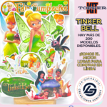 Kit Topper princesas Tinkerbell tin ker bell#KIT-175