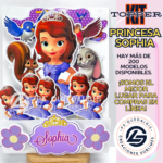 Kit Topper princesas sofia Sofía Sophia #KIT-174