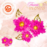 Peonias Fucsias #PEONIA-002