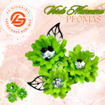 Peonias Verde Manzana #PEONIA-011