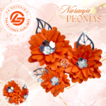 Peonias Naranja #PEONIA-019