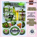 Kit Topper Cerveza Heineiker #KIT-221