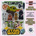 Kit Topper Star Wars Pequeño Verde #KIT-199