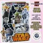 Kit Topper Star Wars Grandes Personajes #KIT-198