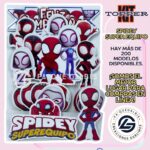 Kit Topper Spidy y Super Amigos #KIT-197 spiderman bebe