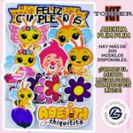 Kit Topper Abejita Plim Plim #KIT-250