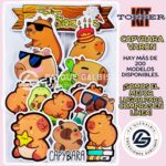 Kit Topper Capybara Varón #KIT-241