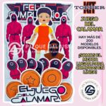 Kit Topper Juego del Calamar #KIT-232