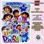 Kit Topper Dora la Exploradora #KIT-231