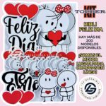 Kit Topper amor flork bibli Feliz Día #KIT-236