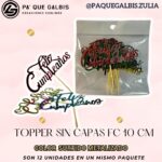 Topper Sin Capa FC 10CM  Color Surtido #TSCFC10-003
