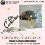 Topper Sin Capa FC 10CM Plateado #TSCFC10-002