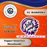 Topper Generico FC Mariposa Fucsia #TGM-085