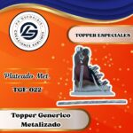 Topper Especial Mr & Mrs Novios Plateado #TGE-022