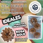 Espiral Margarita 5cm Perlado
cod. ESPMPERLADO-004
Rosa Gold